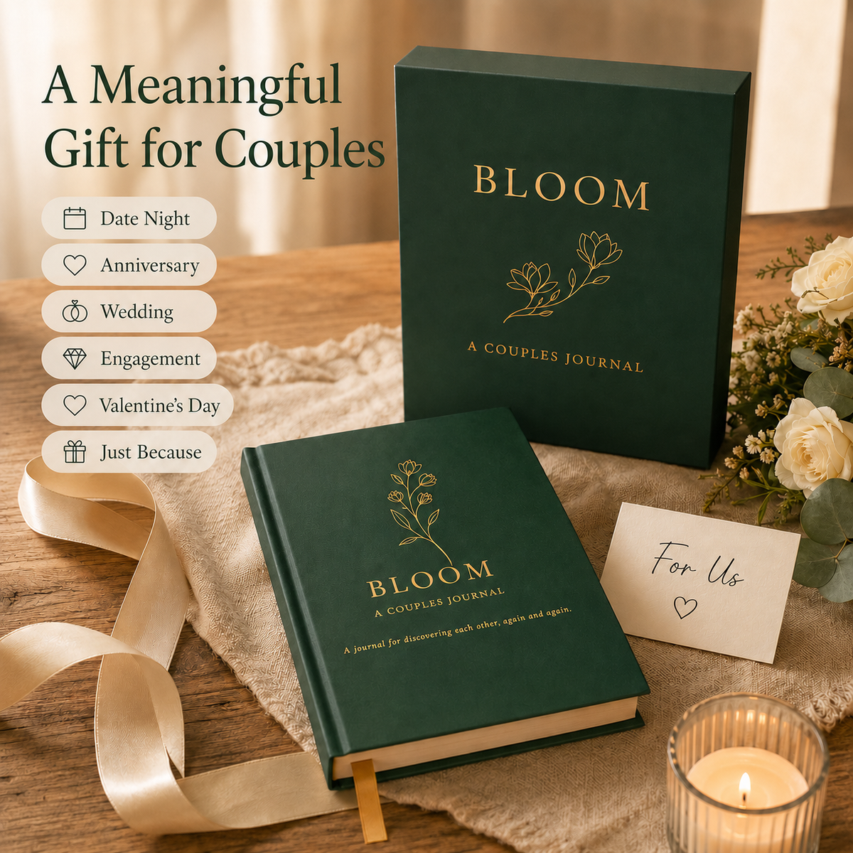 Bloom: A Couples Journal by Ziravel House