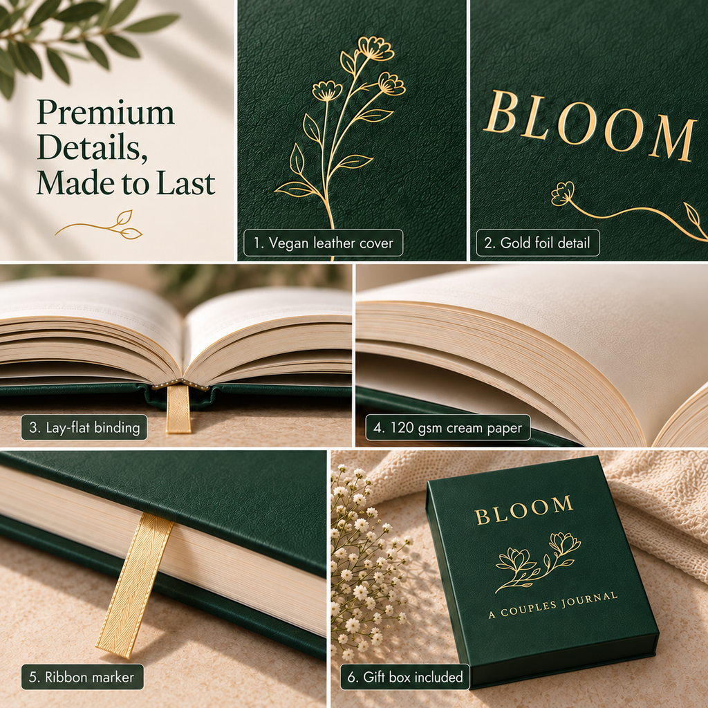 Bloom: A Couples Journal by Ziravel House