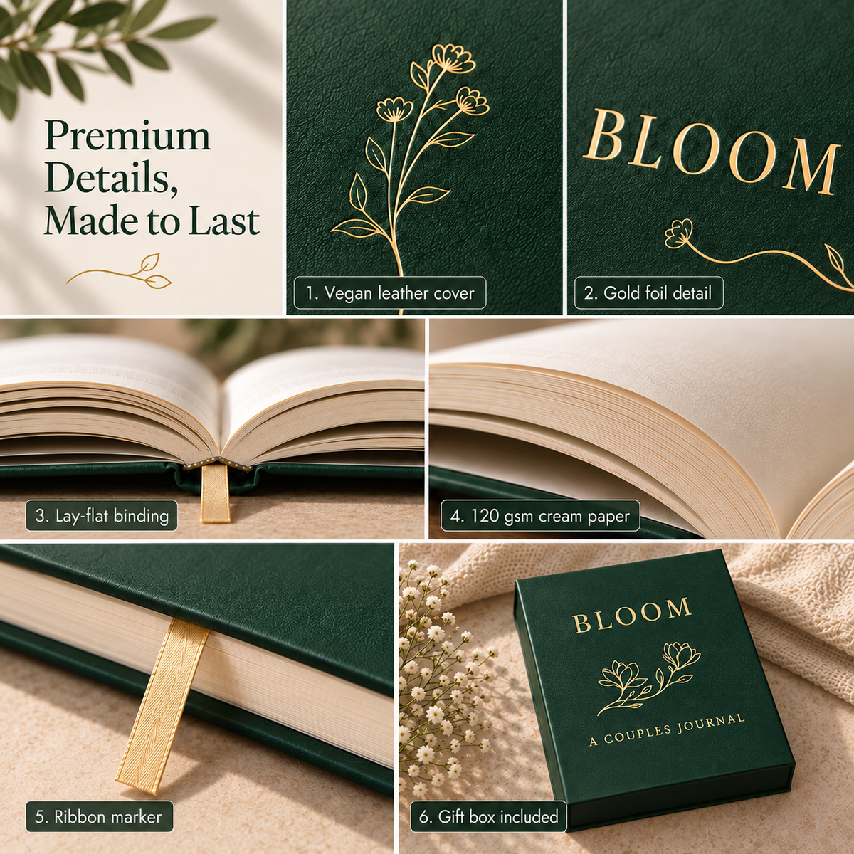 Bloom: A Couples Journal by Ziravel House